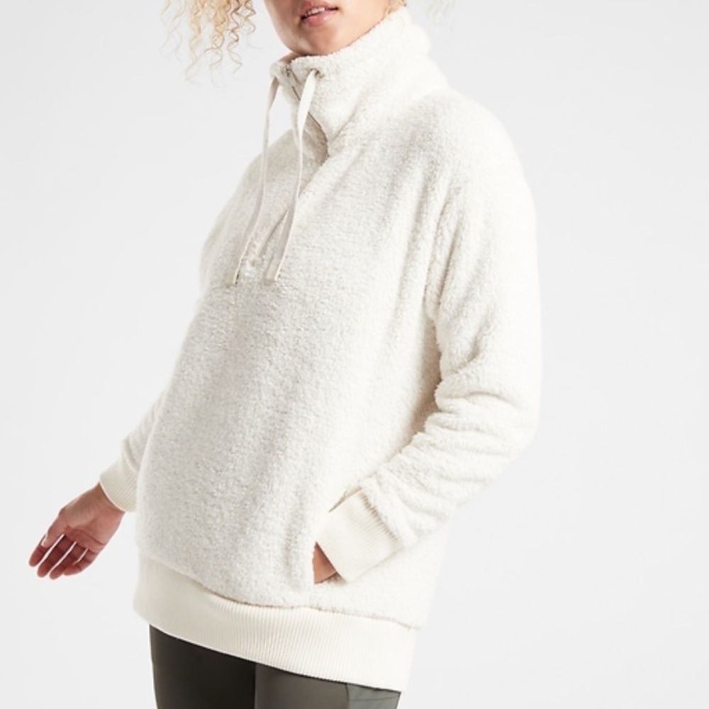 Talus Sherpa Half Zip- Athleta